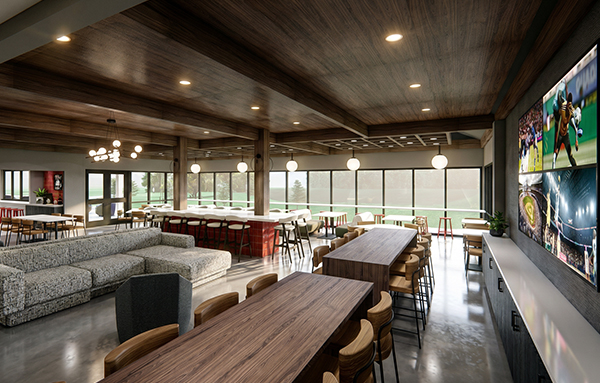 Rendering of Konover Center Renovations