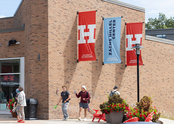 Zachs Hillel Center Exterior Sign