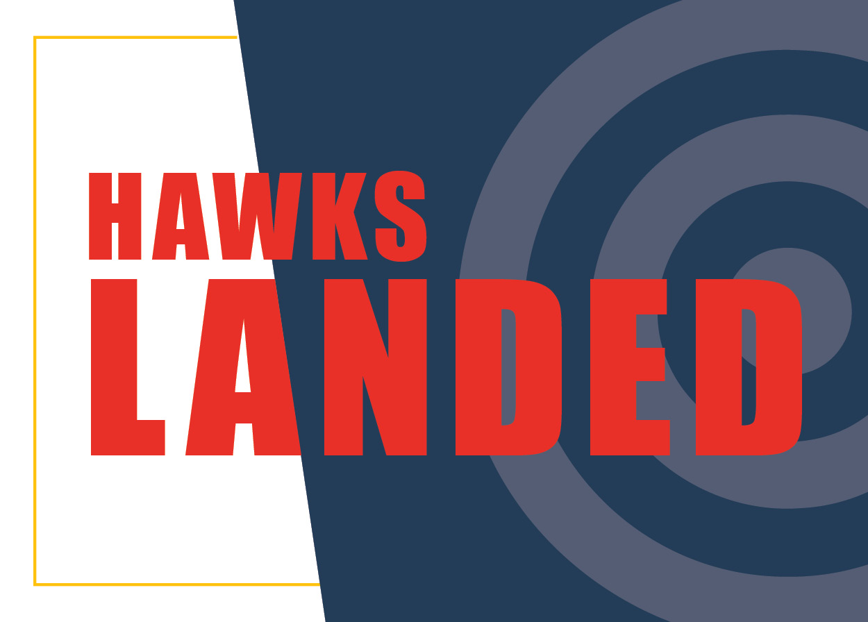 Hawks Landed web graphic