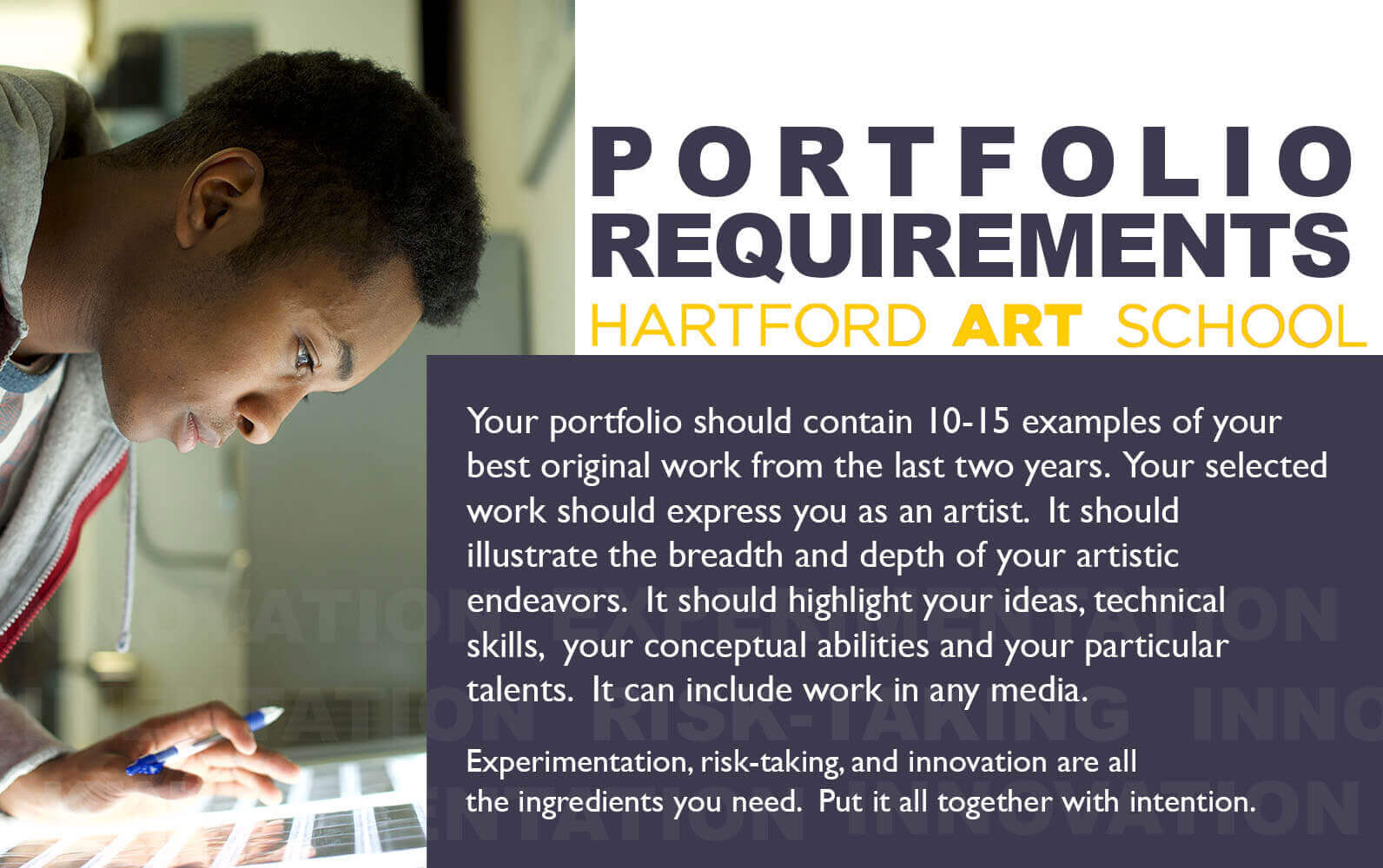 Portfolio Reviews University of Hartford