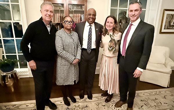 Rell Center Legacy Gathering at the Governor's residence. 