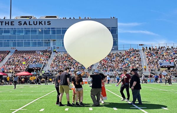 Balloon on field