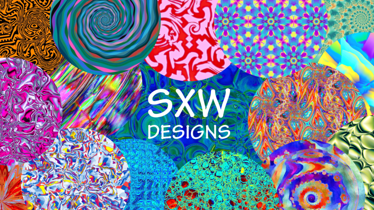 image of SXW Designs colorful logo 