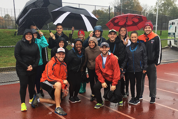 Young at the Diabetes Walk event