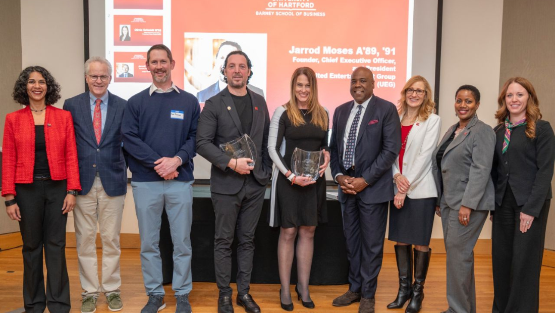 Rakhi Kumar M’05 and delMonte Davis ‘77