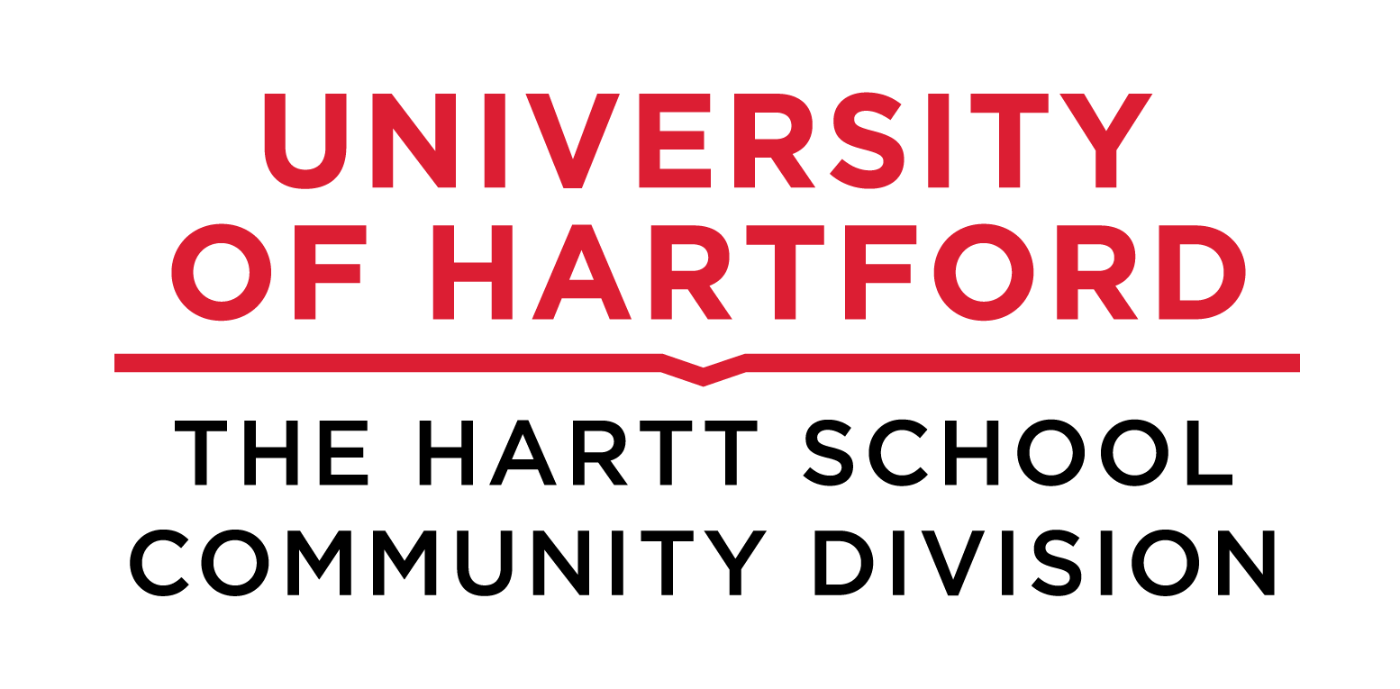 University of Hartford logo for The Hartt School Community Division.