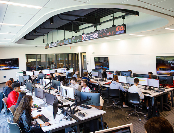 David C. Lincoln Trading Room and Analytics Lab