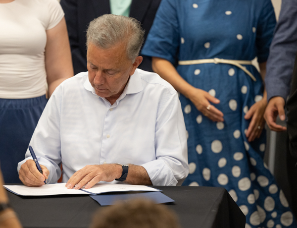 Lamont bill signing