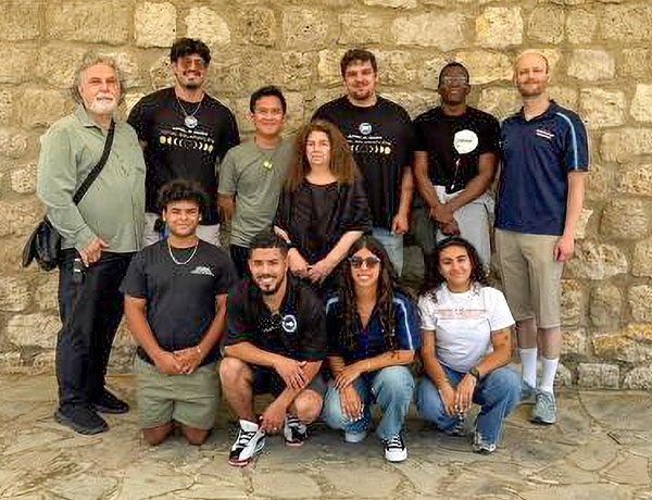 Team of Students in Spain for the eclipse