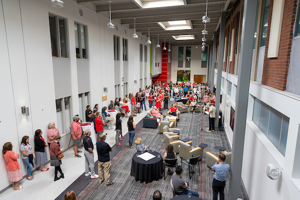 2026 Faculty/Staff kickoff celebrating the joining of Hillyer College of Arts and Sciences