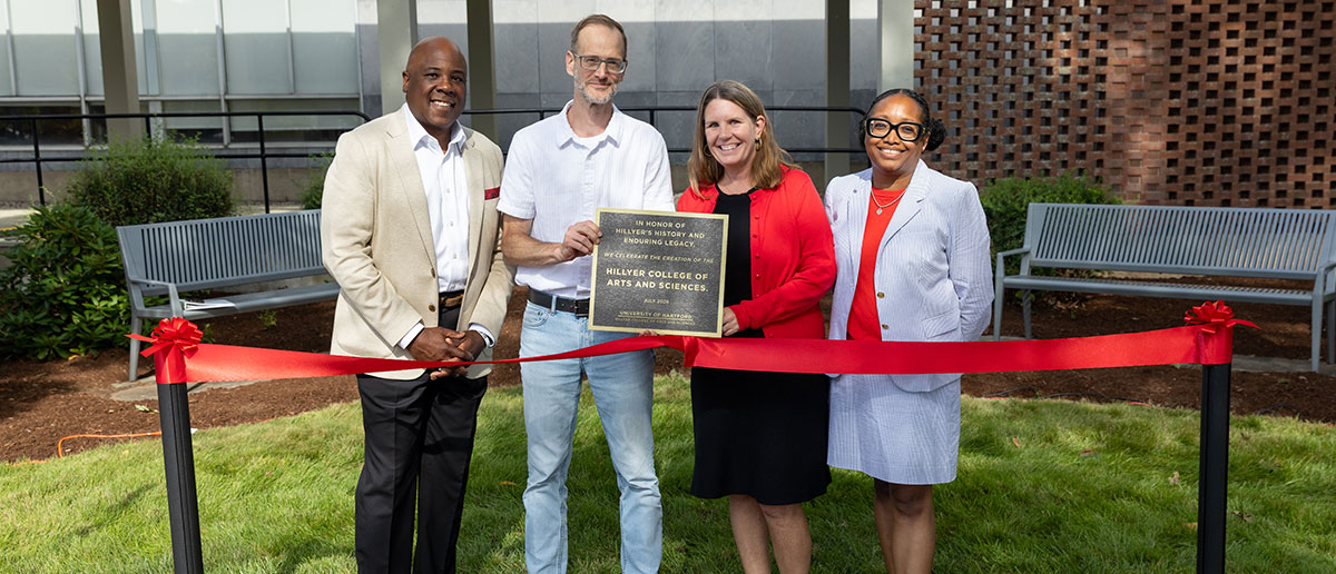 Hillyer College of Arts and Sciences Ribbon Joining Ceremony